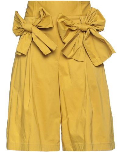 Liviana Conti Shorts & Bermuda Shorts - Yellow
