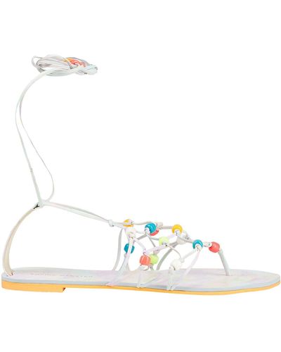 Sophia Webster Toe Post Sandals - White