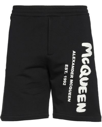 Alexander McQueen Shorts E Bermuda - Nero