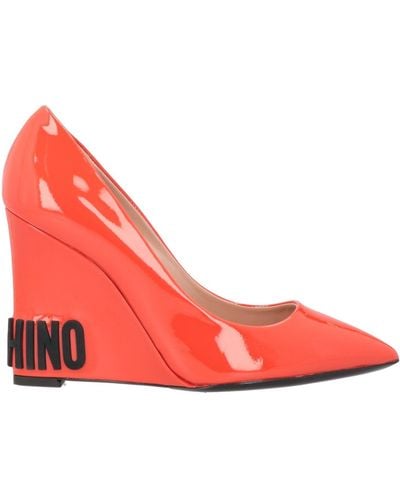 Moschino Court Shoes - Red