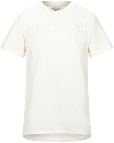 Helmut Lang T-shirts - Weiß