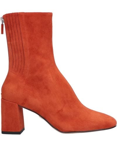Lola Cruz Ankle Boots - Red