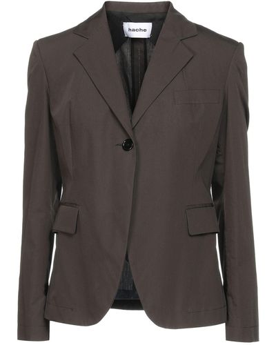 Hache Suit Jacket - Black