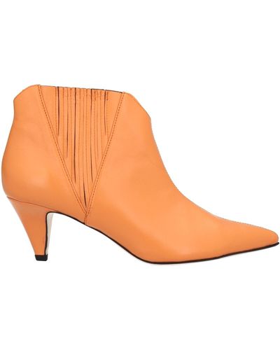 Douuod Ankle Boots - Orange