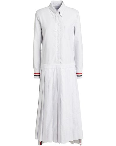 Thom Browne Midi Dress - White