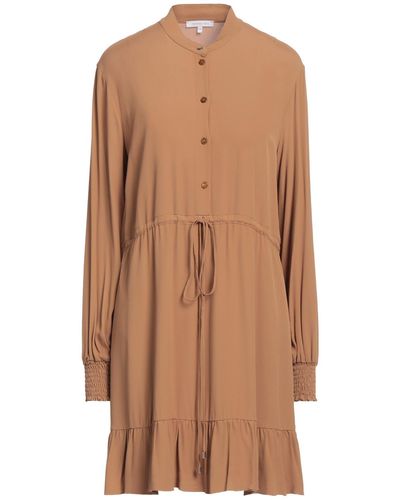 Patrizia Pepe Mini Dress - Brown