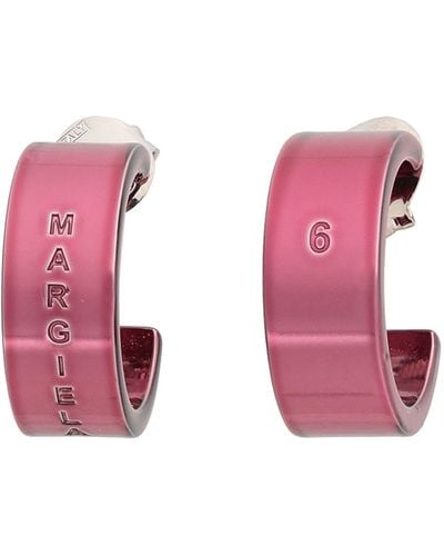 MM6 by Maison Martin Margiela Earrings - Pink