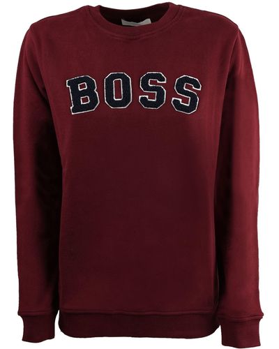 BOSS Sweat-shirt - Rouge