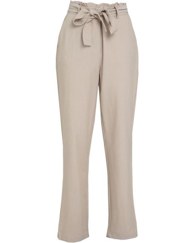 Pieces Trousers - Natural