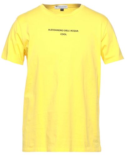 Alessandro Dell'acqua T-shirt - Yellow