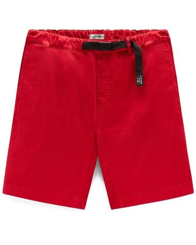 Woolrich Shorts & Bermudashorts - Rot