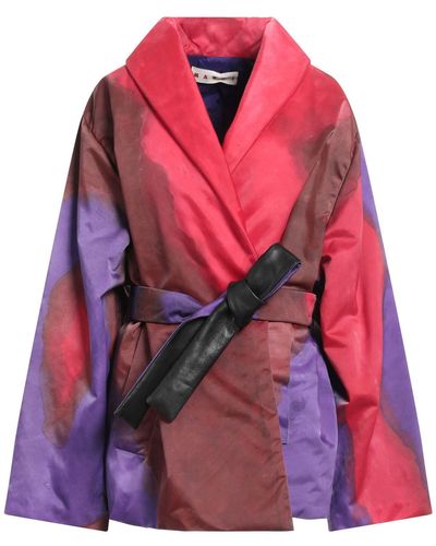 Marni Overcoat & Trench Coat - Red