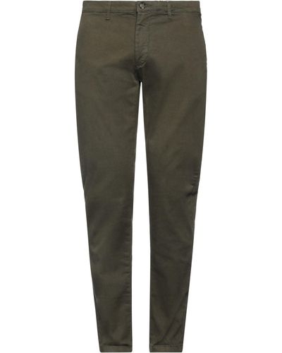 Liu Jo Liu •Jo Military Trousers Cotton, Elastane - Green