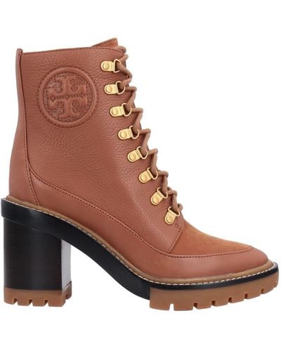 Tory Burch Ankle Boots Leather - Brown