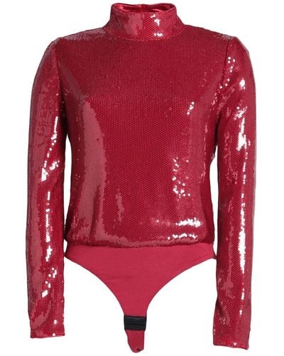 BCBGMAXAZRIA Bodysuit - Red