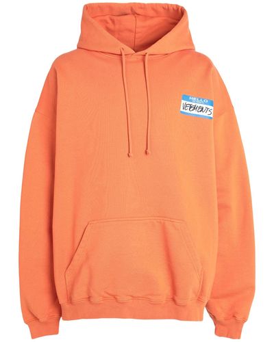 Vetements Sweatshirt - Orange