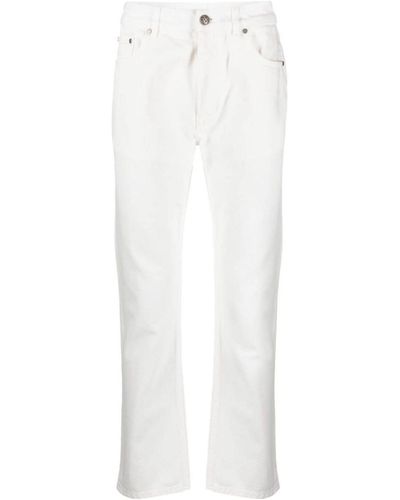 Palm Angels Pantaloni Jeans - Bianco
