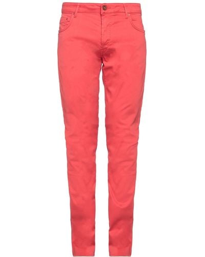 Hand Picked Pantalone - Rosso