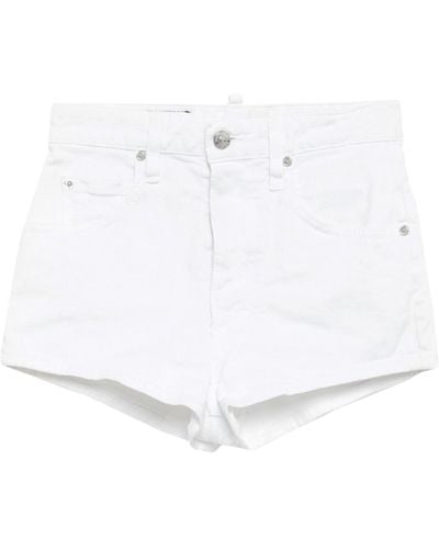DSquared² Short en jean - Blanc