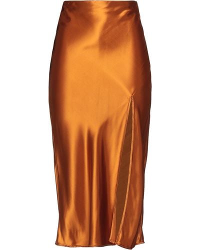 Forte Forte Midi Skirt - Orange