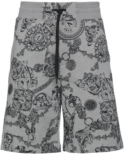 Versace Shorts & Bermuda Shorts Cotton, Elastane - Gray