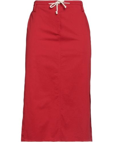 Dixie Midi Skirt - Red