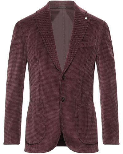 L.B.M. 1911 Suit Jacket - Purple
