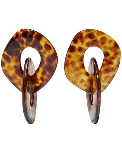 Valet Studio Earrings - Brown