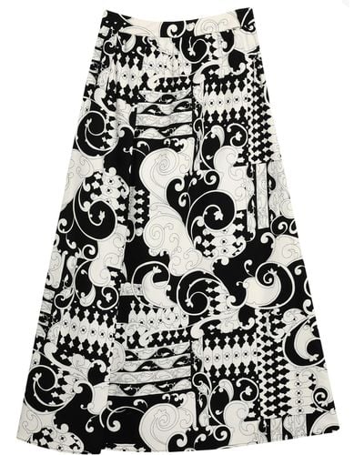 LE COEUR TWINSET Maxi Skirt - Black