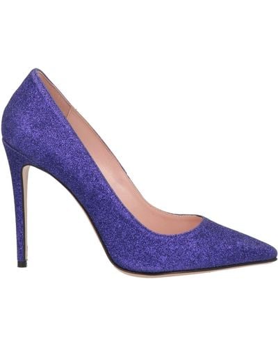 Anna F. Court Shoes - Purple