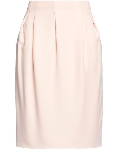 Emporio Armani Midi Skirt - Natural