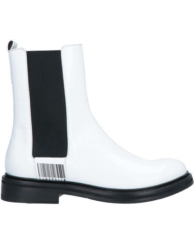 Fabi Ankle Boots - White