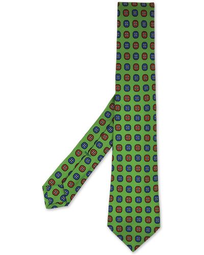 Kiton Nœuds papillon et cravates - Vert