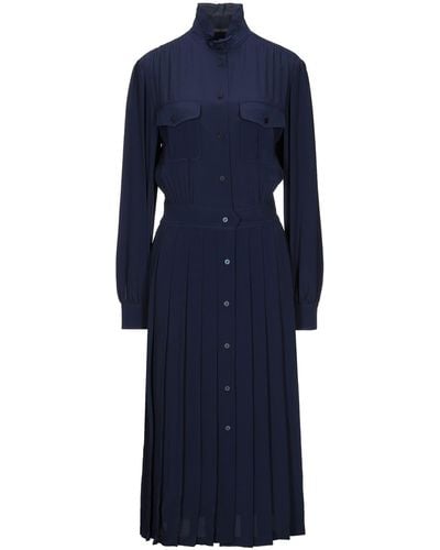 Alberta Ferretti Midi Dress - Blue