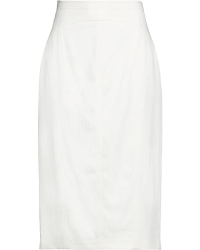 N°21 Midi Skirt - White