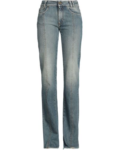 Alessandra Rich Pantaloni Jeans - Blu