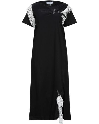 Facetasm Midi Dress - Black