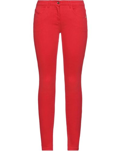 Patrizia Pepe Pantaloni Jeans - Rosso