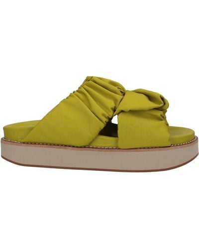 Ganni Sandals - Yellow