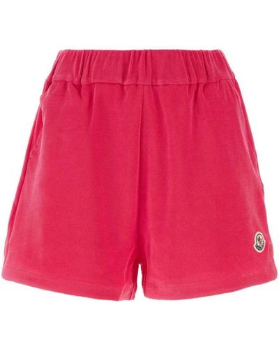 Moncler Shorts E Bermuda - Rosso