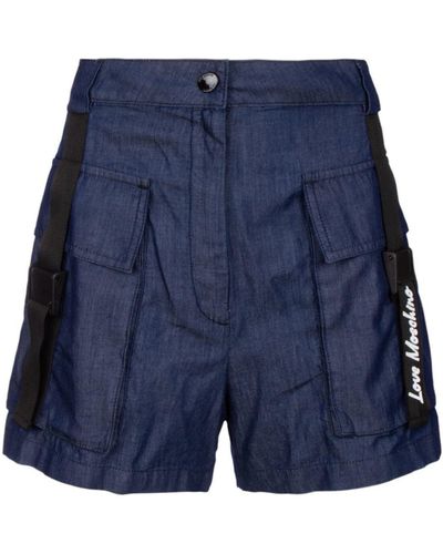 Love Moschino Shorts & Bermudashorts - Blau