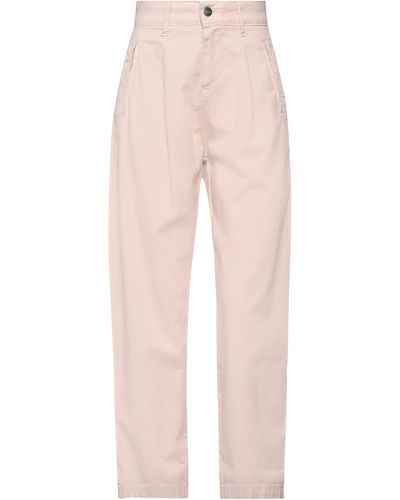 KLIXS Cropped Pants - Pink