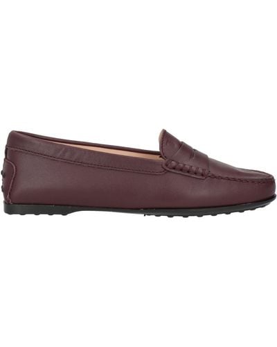 Tod's Mocasines - Morado