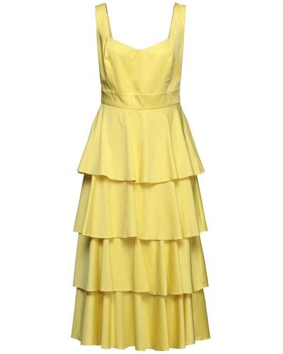 Spell Midi Dress - Yellow