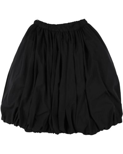Comme des Garçons Midi Skirt - Black