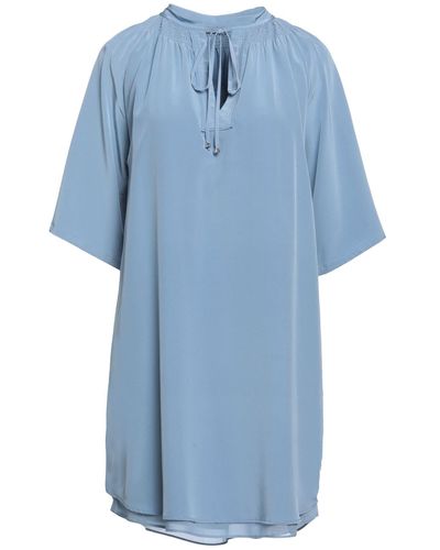 Hemisphere Short Dress - Blue