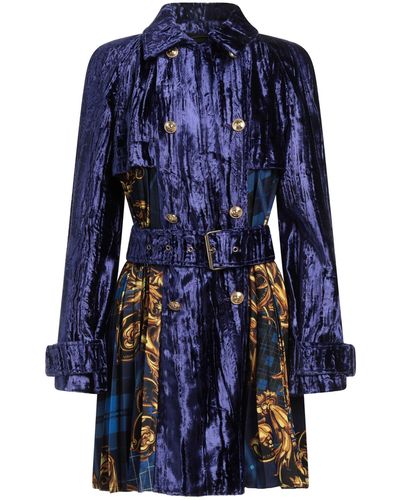 Versace Jeans Couture Overcoat - Blue