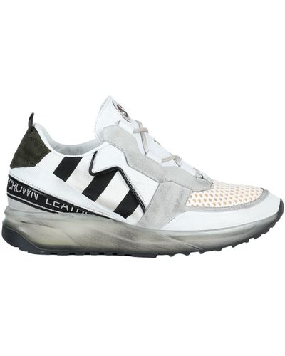 Leather Crown Sneakers - Weiß