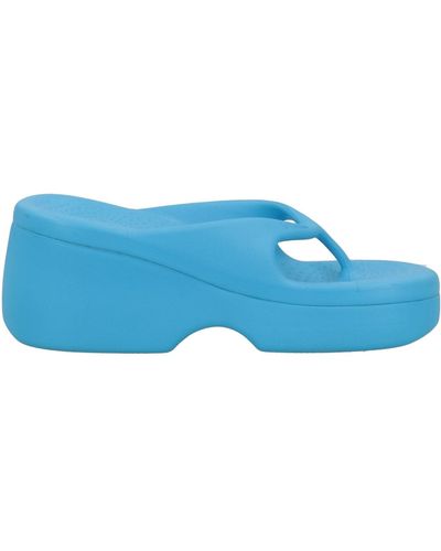 forBitches Toe Strap Sandals - Blue
