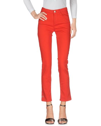 SCEE by TWINSET Pantaloni Jeans - Rosso